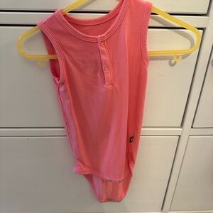 Kyte BABY Pink Sleeveless Bodysuit